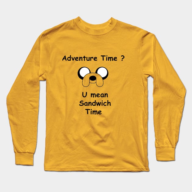 jake the dog - Adventure time Long Sleeve T-Shirt by DRkaoata